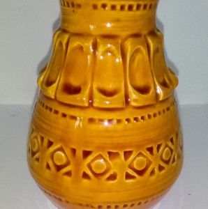 Small Vintage Brown Vase.